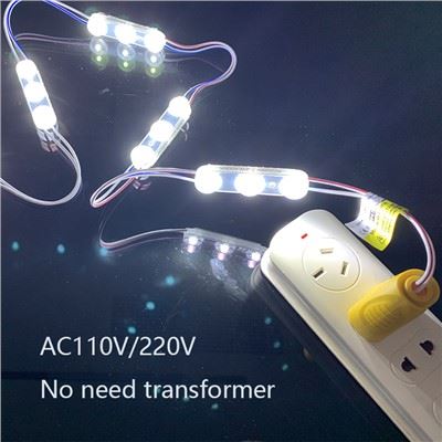 220V ενότητα 3LEDs 1.2w